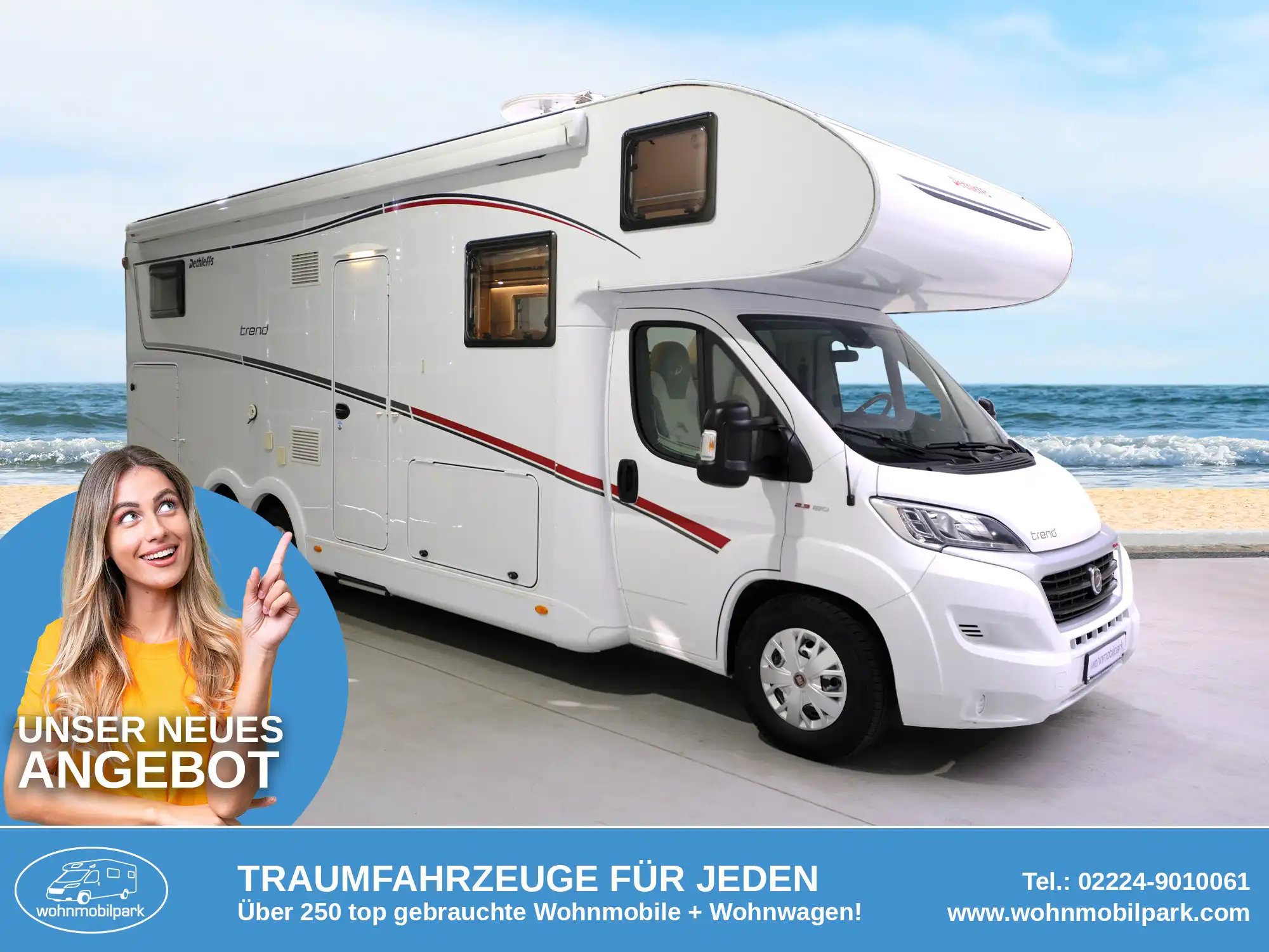 Luxus Gebrauchte Wohnmobile Dethleffs Bild