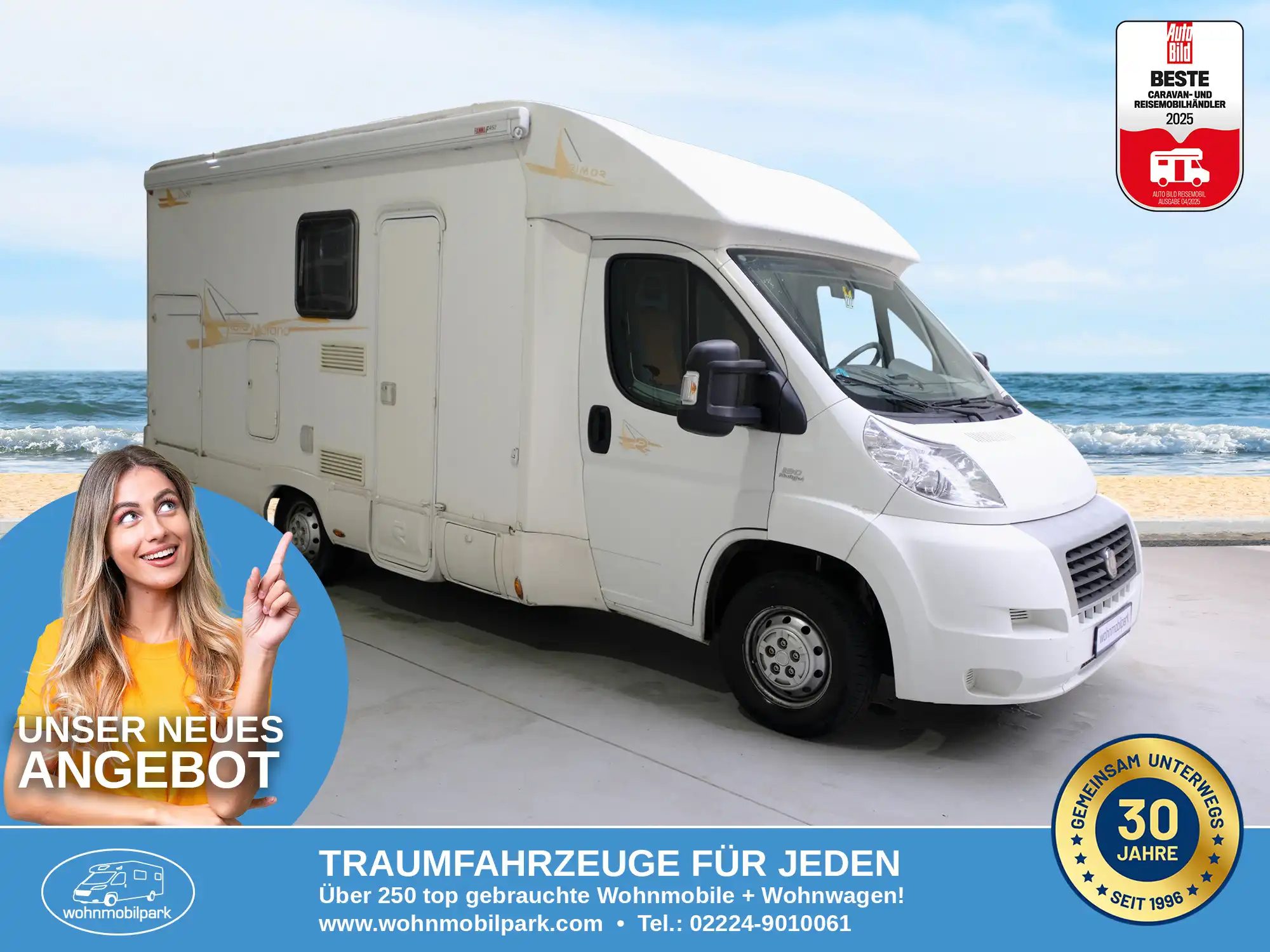 RIMOR Katamarano 8P Teilintegrierter gebraucht kaufen in Bad Honnef